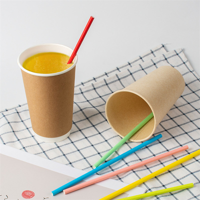 12mm de 10mm Scherpe Thee Straw Individual Wrap van de Eindebel