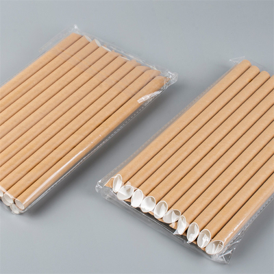 Biologisch afbreekbaar het Drinken Document Stro 6*197mm 8*230mm niet Giftig Douaneembleem