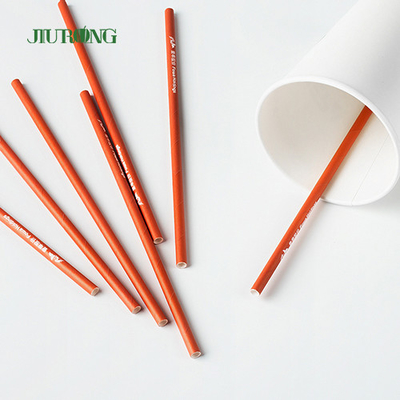 Biologisch afbreekbaar Chevrondocument Straw For Restaurant Department Store