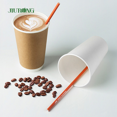 Biologisch afbreekbaar Chevrondocument Straw For Restaurant Department Store
