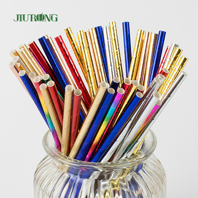 6mm 8mm 12mm Composteerbaar Drinkend Biologisch afbreekbaar Straw Individually Wrapped PLA