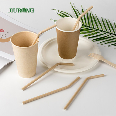 135mm Lengte Biologisch afbreekbaar Document Straw For Drinking Beverage