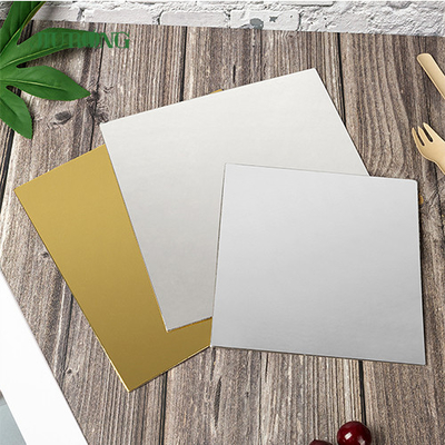Maak Beschikbaar Cakeraad Golfdocument Vierkant Grey Cement Board waterdicht