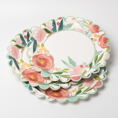 Beschikbare Bloem om Document het Voedselrang van Plaatvalentine day party supplies tableware