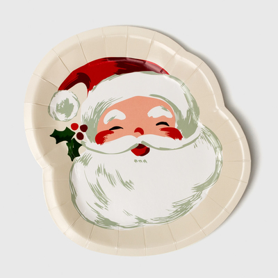 Het Document van FDA de Beschikbare Speciale Vorm van Plaatsanta claus christmas party supplies set