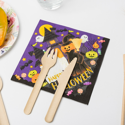 BRC-Dinerdocument van het de Pompoenmonster van Sprite van de Servetpartij de Gekke Levering van de het Themapartij van Halloween