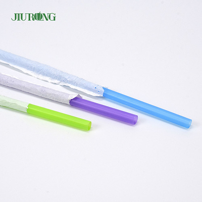 Eco-vriendelijk biologisch afbreekbaar plastic stropapier verpakt 4,6 * 168 mm