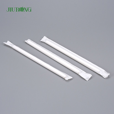 Wit Biologisch afbreekbaar Document Straw Eco Friendly Food Grade 4.6mm Dia