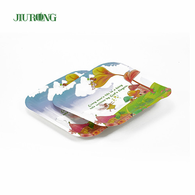 UV-coating Biologisch afbreekbare papieren borden Food Grade recyclebare matte laminering