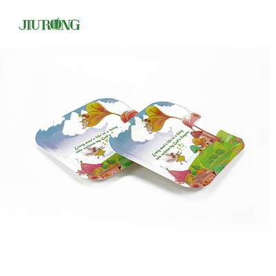 UV-coating Biologisch afbreekbare papieren borden Food Grade recyclebare matte laminering