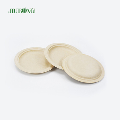 Fast Food Suikerriet Voedselcontainer Biologisch afbreekbare verpakking 9 inch rond