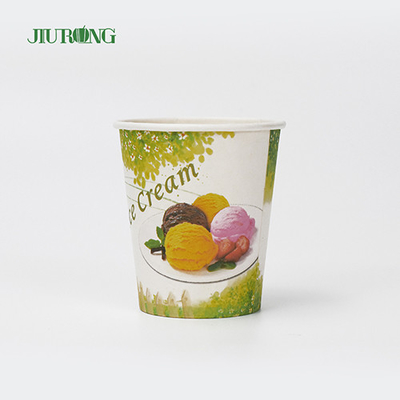 5oz 6oz enkele muur Kraft biologisch afbreekbare papieren bekers voor koffiemelkthee