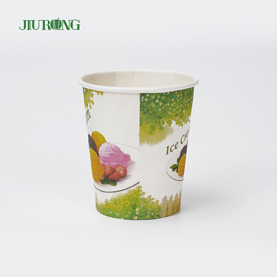 5oz 6oz enkele muur Kraft biologisch afbreekbare papieren bekers voor koffiemelkthee