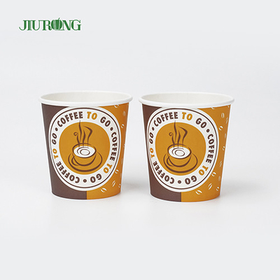 Custom Logo Print Single Wall Paper Cup 22oz biologisch afbreekbare wegwerpbekers