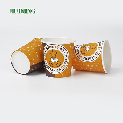 Custom Logo Print Single Wall Paper Cup 22oz biologisch afbreekbare wegwerpbekers