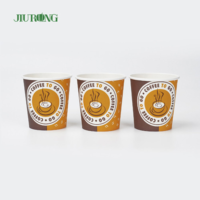 Custom Logo Print Single Wall Paper Cup 22oz biologisch afbreekbare wegwerpbekers