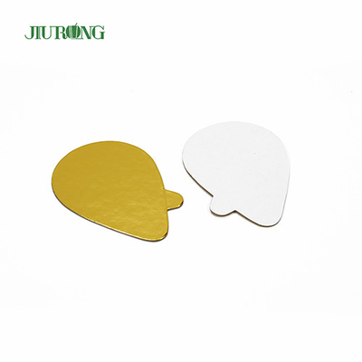 100*65mm wegwerp cake board food grade folie papier ovale cake drums