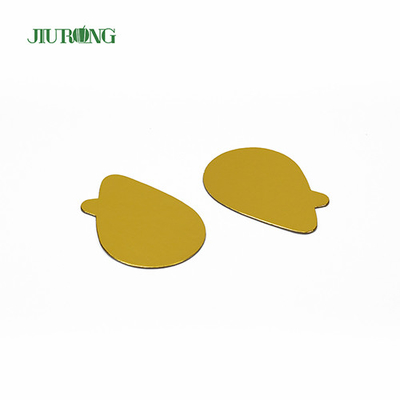 100*65mm wegwerp cake board food grade folie papier ovale cake drums
