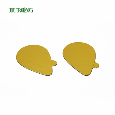 100*65mm wegwerp cake board food grade folie papier ovale cake drums