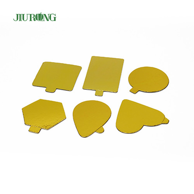 90 mm gouden wegwerptaartbord