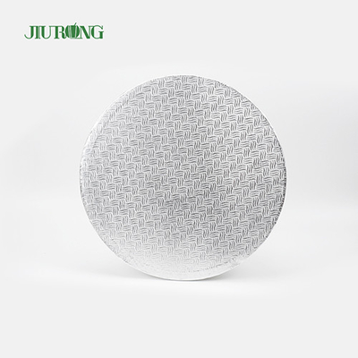 Vetvrij gegolfd wegwerp taartbord 10cm 7 inch goudstempel