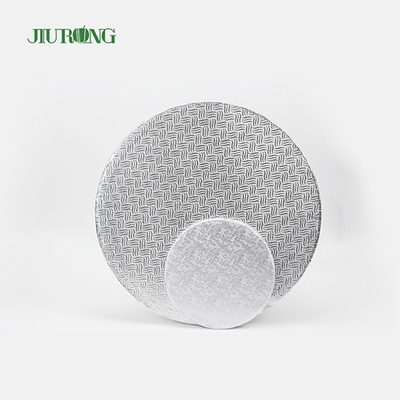 Vetvrij gegolfd wegwerp taartbord 10cm 7 inch goudstempel
