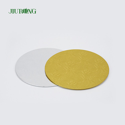 MDF Golfkarton Goud Rond Taartbord 10 Inch Recyclebaar JIURONG
