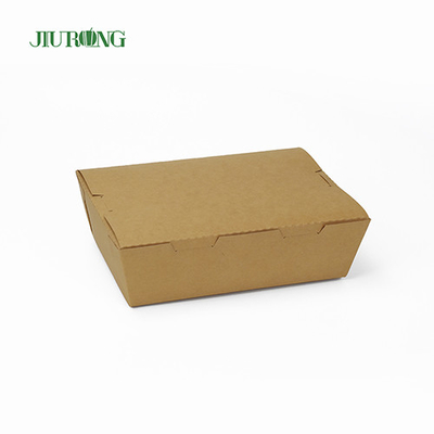 Eco-vriendelijke biologisch afbreekbare meeneemcontainers 2100 ml papieren sushi-doos