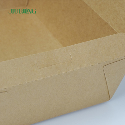 Eco-vriendelijke biologisch afbreekbare meeneemcontainers 2100 ml papieren sushi-doos