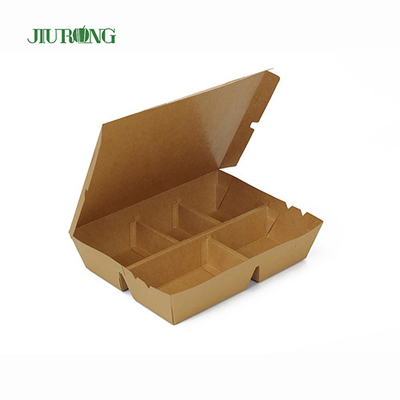 F Flute Burger Biologisch afbreekbare papieren container