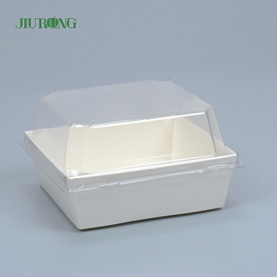 F Fluit gerecycled biologisch afbreekbaar papier Container Fast Food Shop OEM ODM