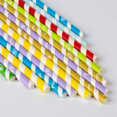 Vlot 5mm Biologisch afbreekbaar Document Straw Eco Friendly
